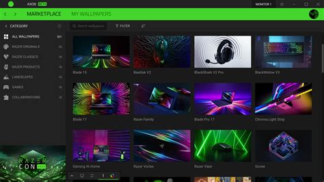 The new Razer Axon Wallpaper PC App syncs to your Chroma RGB to make ...