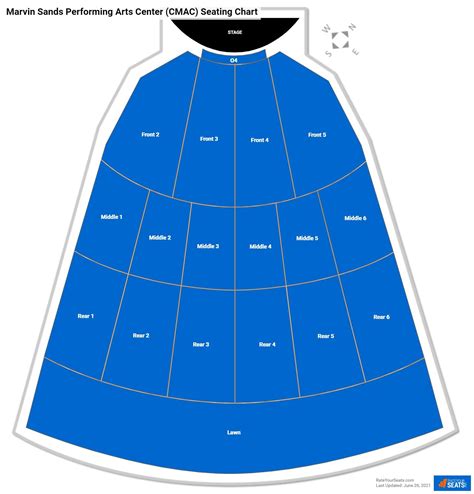 CMAC Seating Chart - RateYourSeats.com