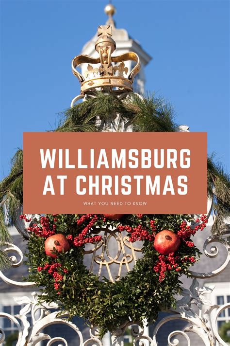 A guide to experiencing the Christmas season in Colonial Williamsburg, Virginia! From food and ...