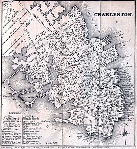 Historical Maps of Charleston, South Carolina