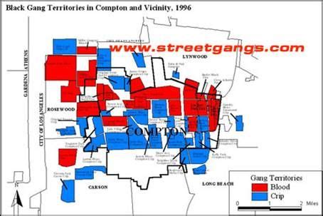 Compton Gang Map Territory