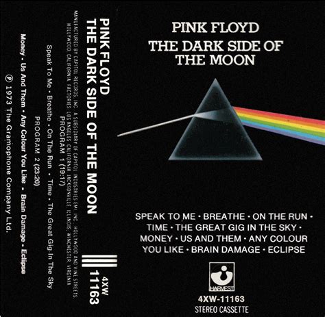 The Dark Side of the Moon, Cassette tape package, USA | Cassettes ...