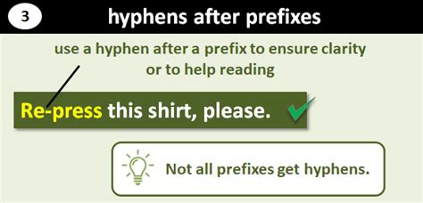 Using Hyphens