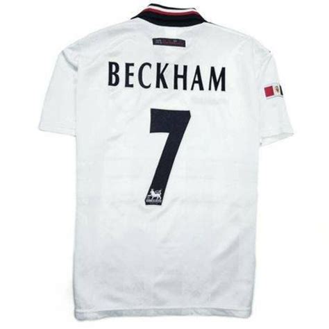 Jersey David Beckham Manchester united 1997-98 Umbro Vintage | Etsy