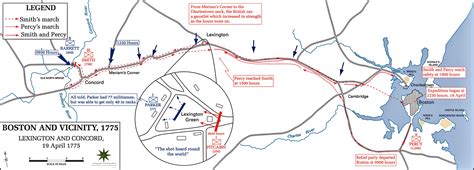 Lexington And Concord Map - Campus Map