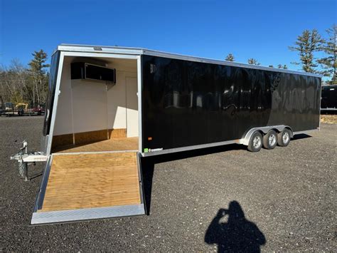 2019 NEO Trailers 7x14+4 Aluminum 7K Enclosed Drive In/Out Snowmobile ...