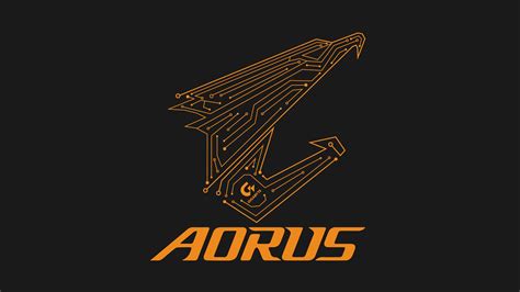 aorus, logo, space, galaxy, gigabyte, 4k, HD Wallpaper | Rare Gallery