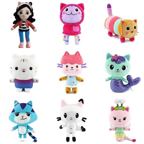 Gabby Dollhouse Toys Plush Set - GYOBY TOYS