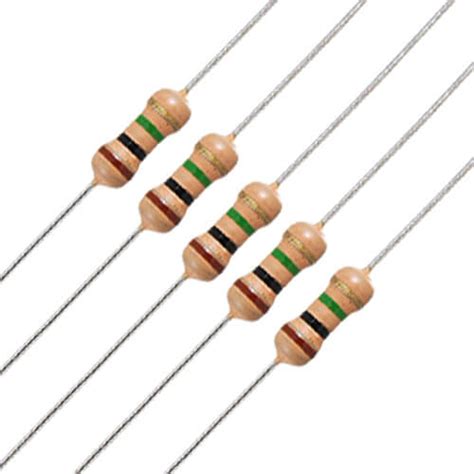 1M Ohm 1/4W Resistor (20Pc Pack) - Naba Tech Shop