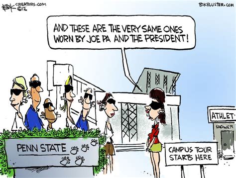 Chip Bok cartoon: Penn State campus tour - oregonlive.com