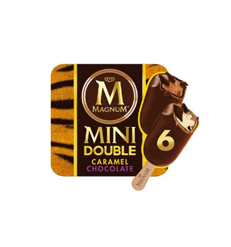 Magnum Mini Double Chocolate Caramel 6x60ml from SuperMart.ae