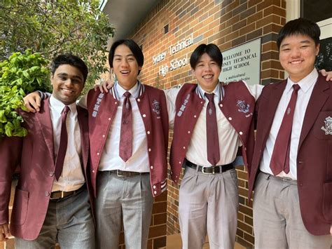 Sydney Technical High School boys are all smiles as HSC 2022 wraps up ...