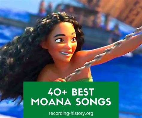 40+ Best List of Moana Songs - Song Lyrics & Facts