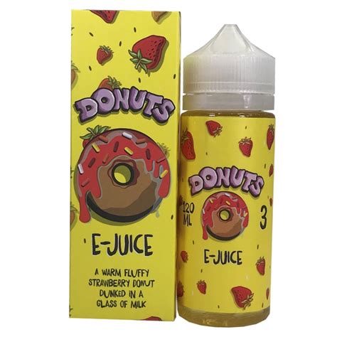 Strawberry Donuts E-Juice 120mL | JuiceRack eLiquid