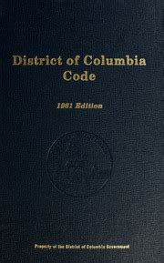 1981 DC Code, Volume 9 : District of Columbia : Free Download, Borrow, and Streaming : Internet ...