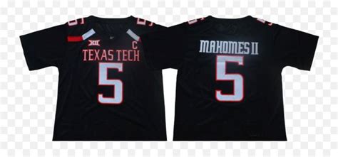 Patrick Mahomes College Jersey - Patrick Mahomes Texas Tech Jersey Png,Patrick Mahomes Png ...