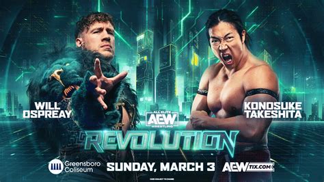 Will Ospreay Defeats Konosuke Takeshita At AEW Revolution 2024 - eWrestlingNews.com