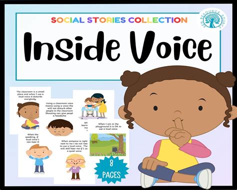 Using an inside Voice Social Story | Made By Teachers