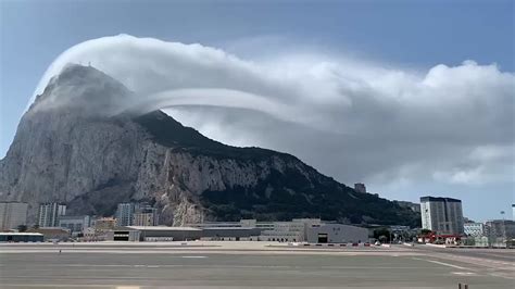 Clouds Roll Over Rock Of Gibraltar - Videos from The Weather Channel