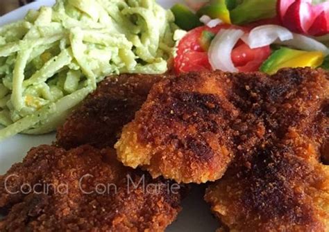 Pollo Empanizado Receta de Cocina Con Marie 🌺- Cookpad