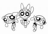 Powerpuff Girls Coloring Pages — WONDER DAYCOM sketch template