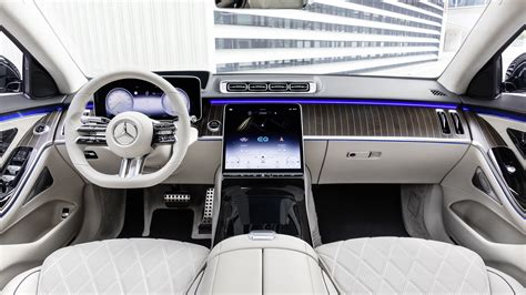 Mercedes-Benz S 580 e lang AMG Line 2021 5K Interior Wallpaper - HD Car ...