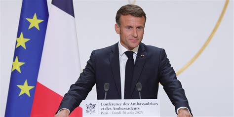 What to remember from Emmanuel Macron's speech to ambassadors - Teller ...