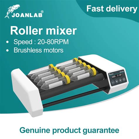 JOANLAB Roller Mixer Laboratory Equipment Digital Adjustable Horizontal ...