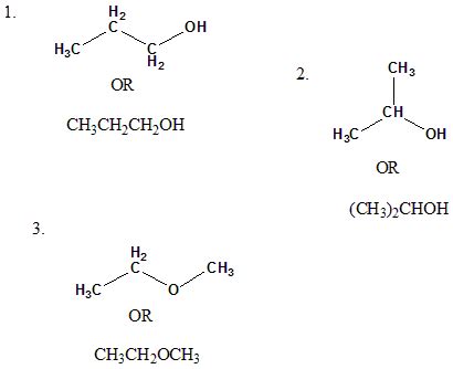 Draw a complete structural formula and a condensed structural formula ...