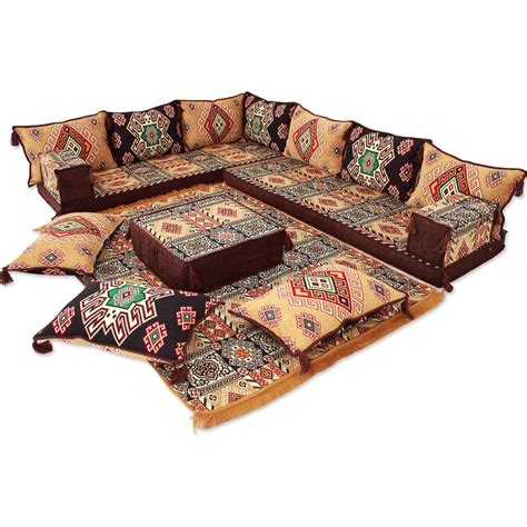 Buy Arabic Majlis Sofa Set, Arabic Cushions, Modular Sofa, Moroccan Sofa, Arabic Seating Online ...