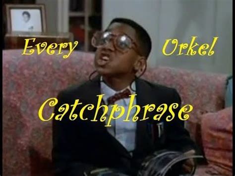 Every Urkel Catchphrase - A Family Matters Compilation - YouTube | Catch phrase, Urkel, Family ...