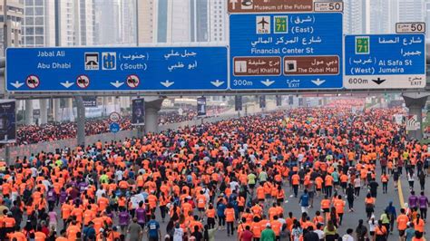 Dubai Run 2023 breaks record with over 226,000 people taking over ...