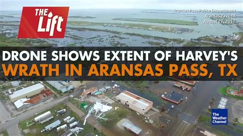 Drone Shows Extent of Damage in Aransas Pass, TX - Videos from The ...