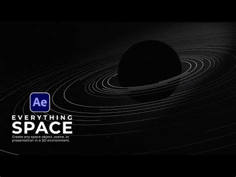 Create space 3d motion graphics animation in after effects – Artofit