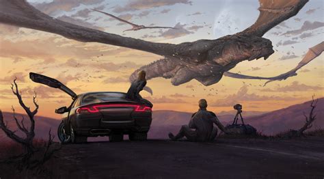 Dragons Flight Photographer Car Fantasy Wallpaper,HD Artist Wallpapers,4k Wallpapers,Images ...