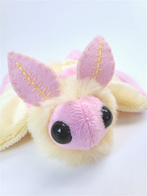 Rosy Maple Moth Stuffed Animal | Etsy