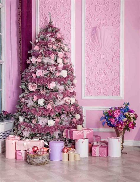 Christmas Tree Pink Wallpapers - Wallpaper Cave