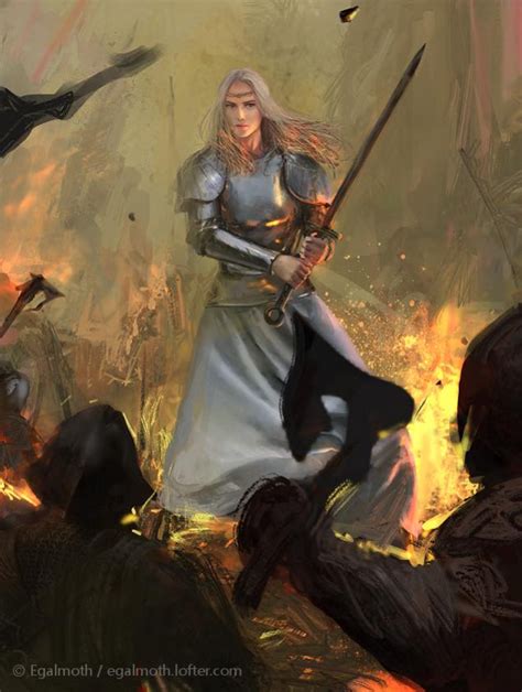 Idril Celebrindal fought in The fall of Gondolin Art by Egalmoth on Lofter.com | Lord of the ...