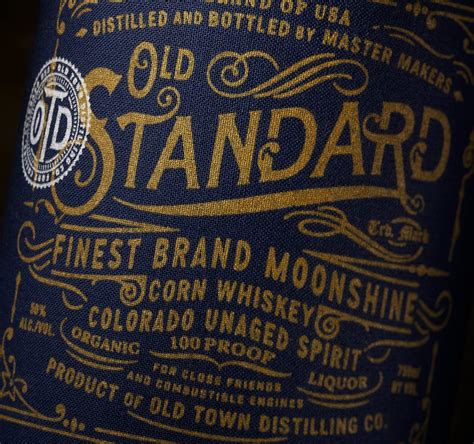 Old Standard Moonshine on Packaging of the World - Creative Package Design Gallery