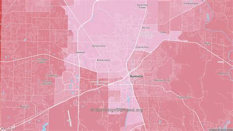 Madison County, AL Political Map – Democrat & Republican Areas in ...