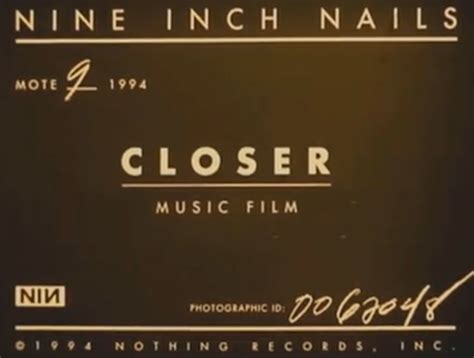 Video of the Night: Nine Inch Nails – ‘Closer’ [VIDEO]