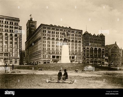 City of chicago 1800s hi-res stock photography and images - Alamy