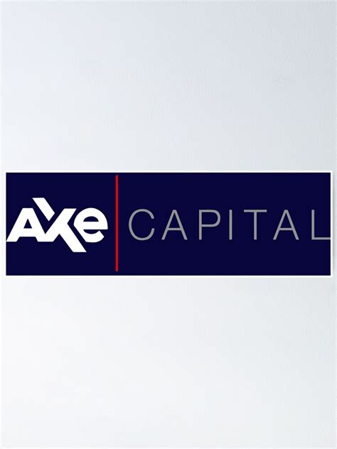 "Axe Capital Logo Billions " Poster for Sale by GolderBro | Redbubble