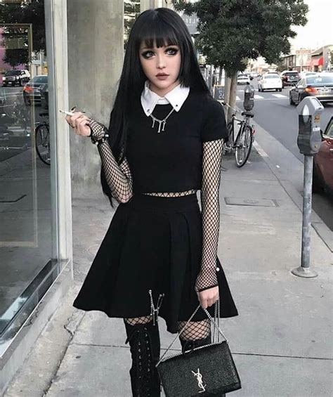 Great goth #gothicphotography | Edgy outfits, Goth outfits, Alternative outfits