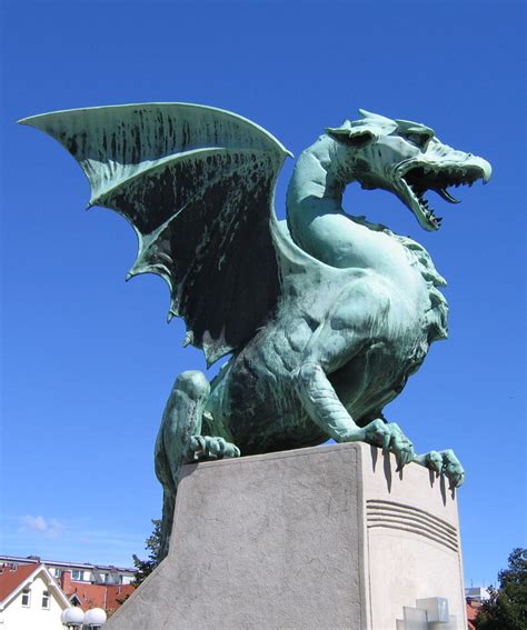 Dragon statue 02 by restmlinstock on DeviantArt