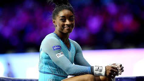 World Artistic Gymnastics Championships 2023: Simone Biles lands vault ...