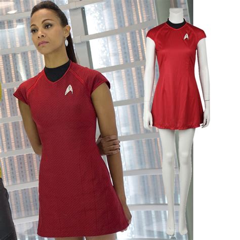 Star Trek Uniform Star Trek Into Darkness Nyota Uhura Dress Cosplay ...