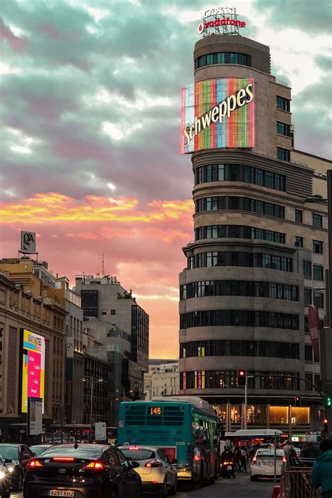 3840x2160px | free download | HD wallpaper: spain, madrid, calle gran vía, building exterior ...