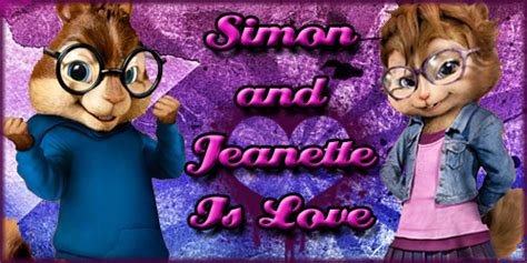 Simon and Jeanette Is Love by PrincessSarahEm on DeviantArt