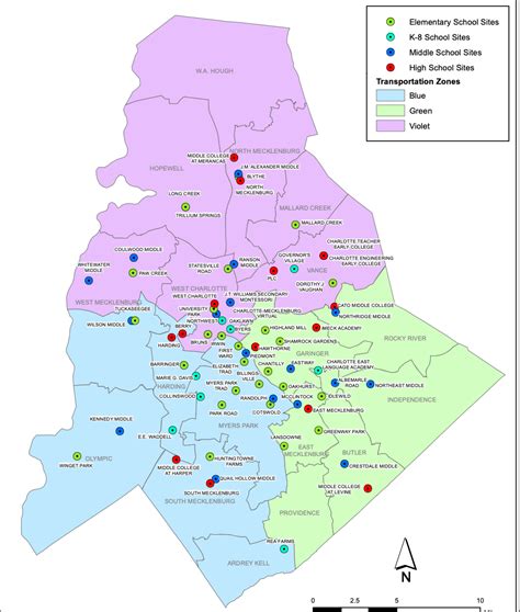 Charlotte School Maps and homes for sale; search charlotte homes for sale